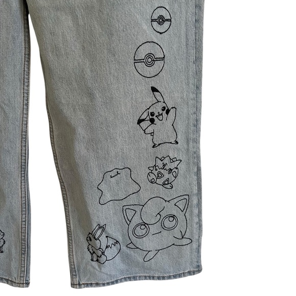 Levi's x Pokemon High Loose Jeans Size 29 - Picture 7 of 12